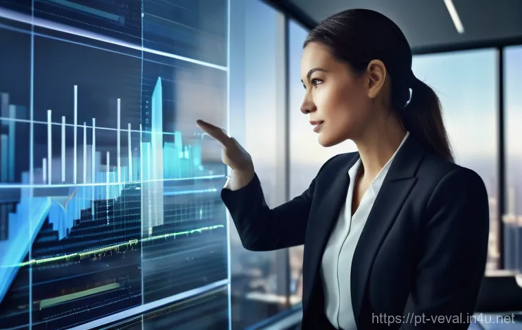 기업가치평가사 회계 처리 방법 - **Prompt 1: Unraveling Financial Insights**
    A highly detailed, realistic corporate photograph. A...